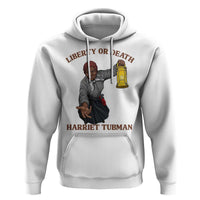 Harriet Tubman Freedom Quote Hoodie Liberty Or Death - Wonder Print Shop