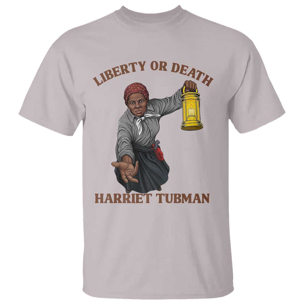 Harriet Tubman Freedom Quote T Shirt Liberty Or Death - Wonder Print Shop
