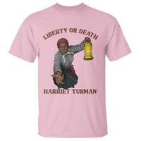 Harriet Tubman Freedom Quote T Shirt Liberty Or Death - Wonder Print Shop