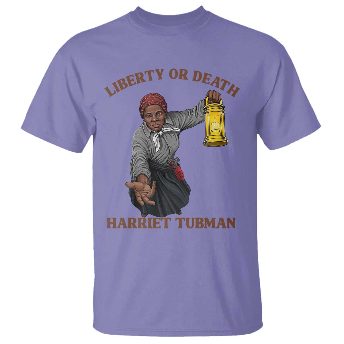 Harriet Tubman Freedom Quote T Shirt Liberty Or Death - Wonder Print Shop