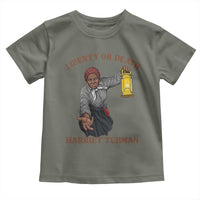Harriet Tubman Freedom Quote Toddler T Shirt Liberty Or Death - Wonder Print Shop