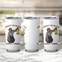 Harriet Tubman Freedom Quote Tumbler Cup Liberty Or Death - Wonder Print Shop