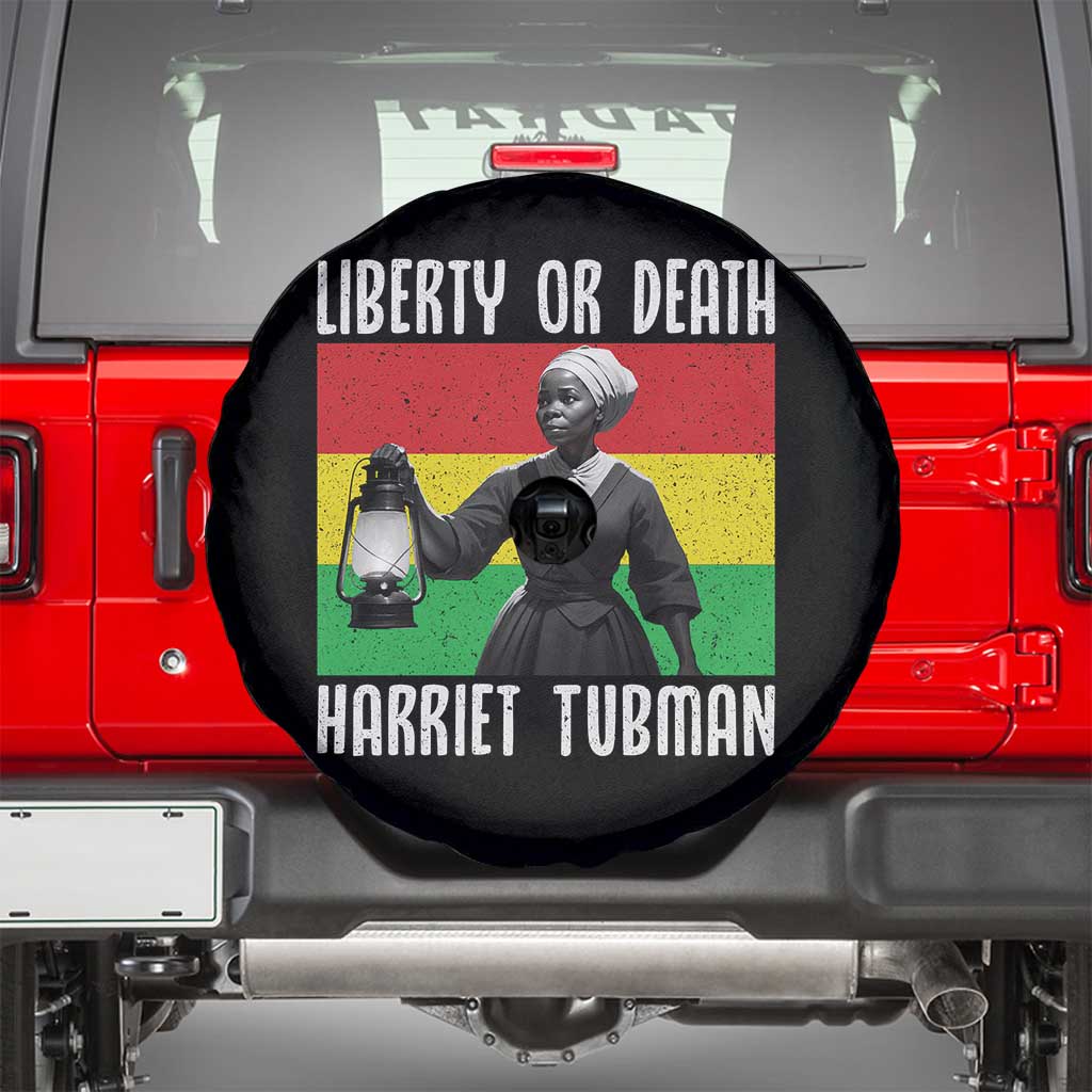 Harriet Tubman Women Leadership Spare Tire Cover Liberty Or Death - Wonder Print Shop