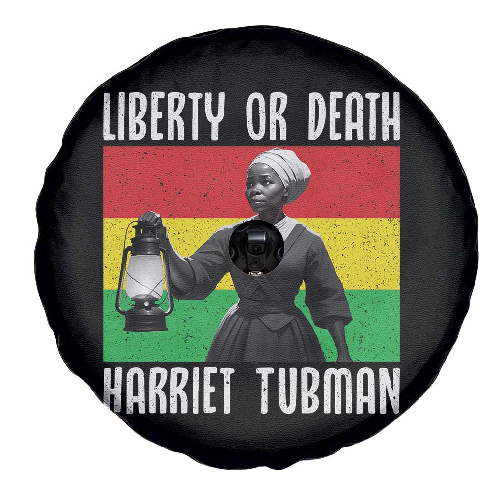 Harriet Tubman Women Leadership Spare Tire Cover Liberty Or Death - Wonder Print Shop