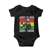 Harriet Tubman Women Leadership Baby Onesie Liberty Or Death - Wonder Print Shop
