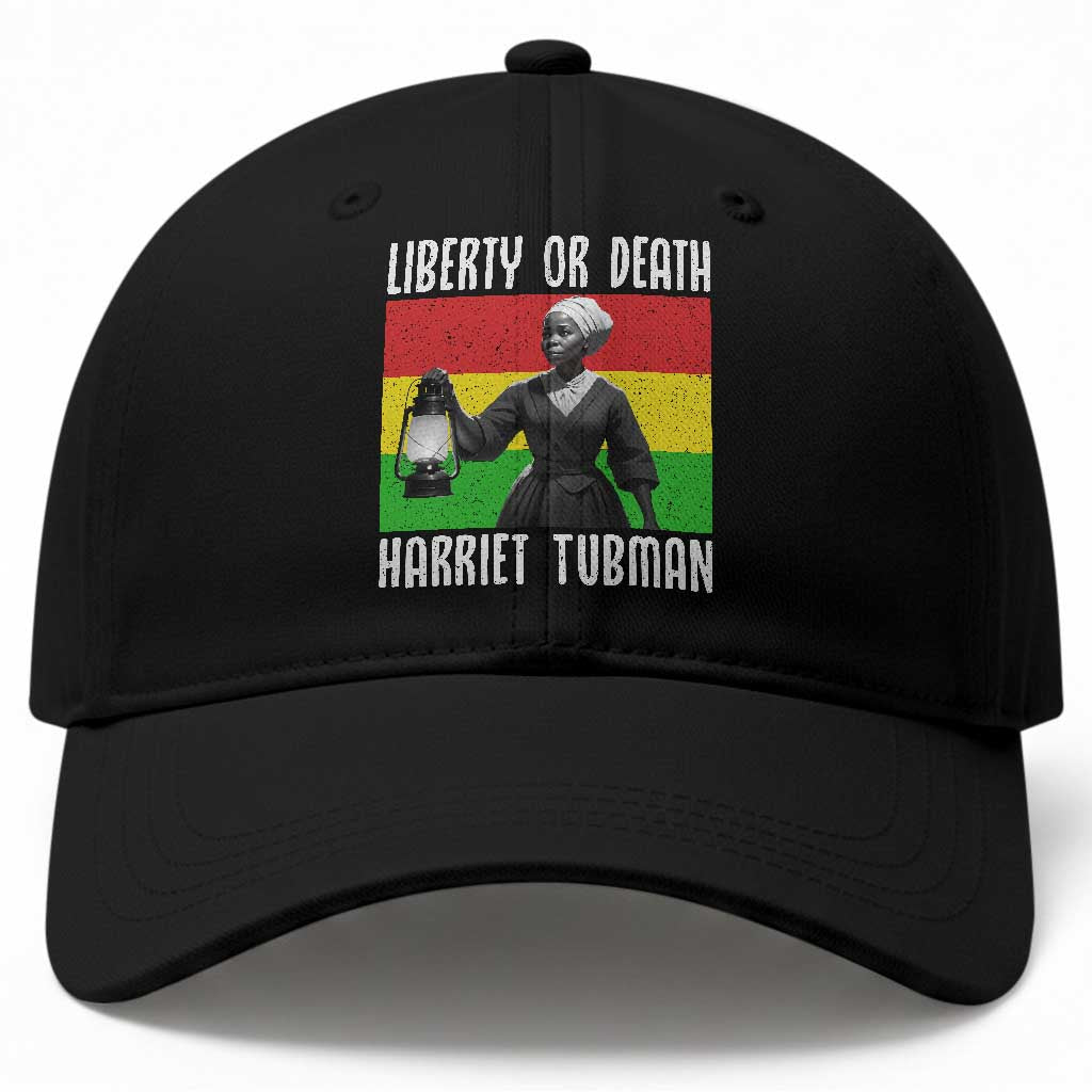 Harriet Tubman Women Leadership Baseball Cap Liberty Or Death