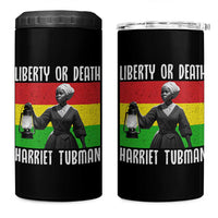 Harriet Tubman Women Leadership 4 in 1 Can Cooler Tumbler Liberty Or Death - Wonder Print Shop