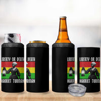 Harriet Tubman Women Leadership 4 in 1 Can Cooler Tumbler Liberty Or Death - Wonder Print Shop