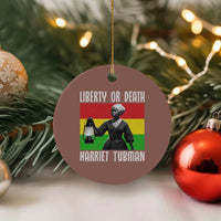 Harriet Tubman Women Leadership Ceramic Ornament Liberty Or Death - Wonder Print Shop