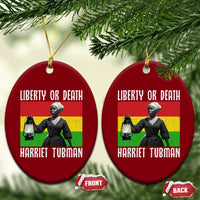 Harriet Tubman Women Leadership Ceramic Ornament Liberty Or Death - Wonder Print Shop