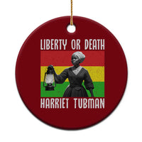 Harriet Tubman Women Leadership Ceramic Ornament Liberty Or Death - Wonder Print Shop