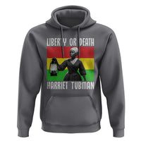 Harriet Tubman Women Leadership Hoodie Liberty Or Death - Wonder Print Shop