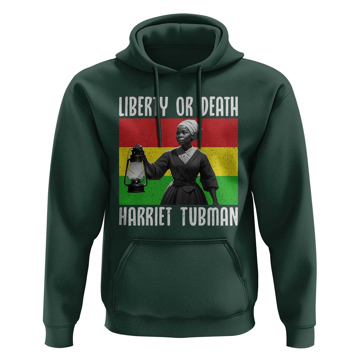 Harriet Tubman Women Leadership Hoodie Liberty Or Death - Wonder Print Shop