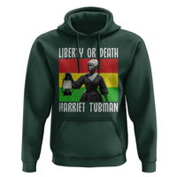 Harriet Tubman Women Leadership Hoodie Liberty Or Death - Wonder Print Shop