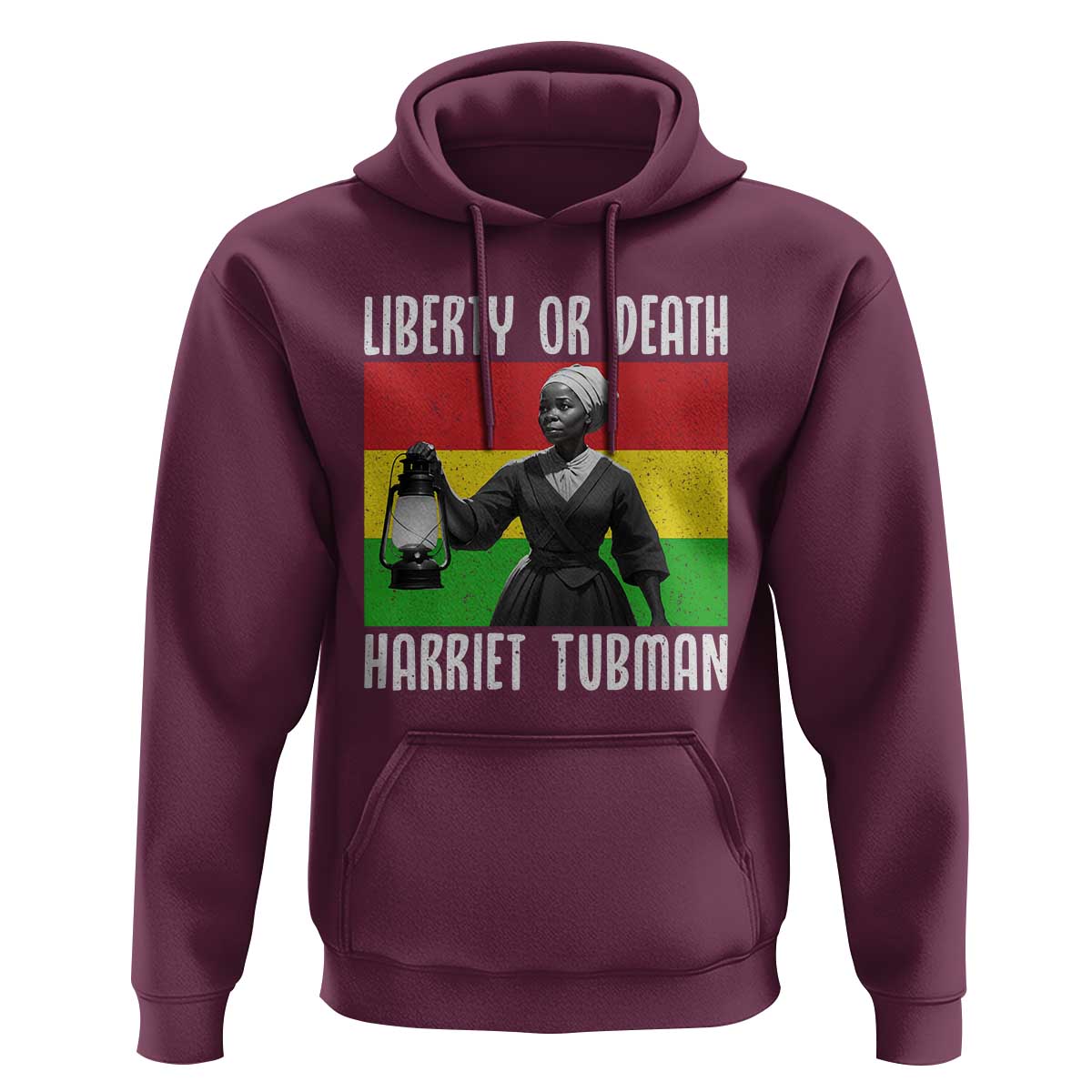 Harriet Tubman Women Leadership Hoodie Liberty Or Death - Wonder Print Shop