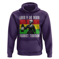 Harriet Tubman Women Leadership Hoodie Liberty Or Death - Wonder Print Shop