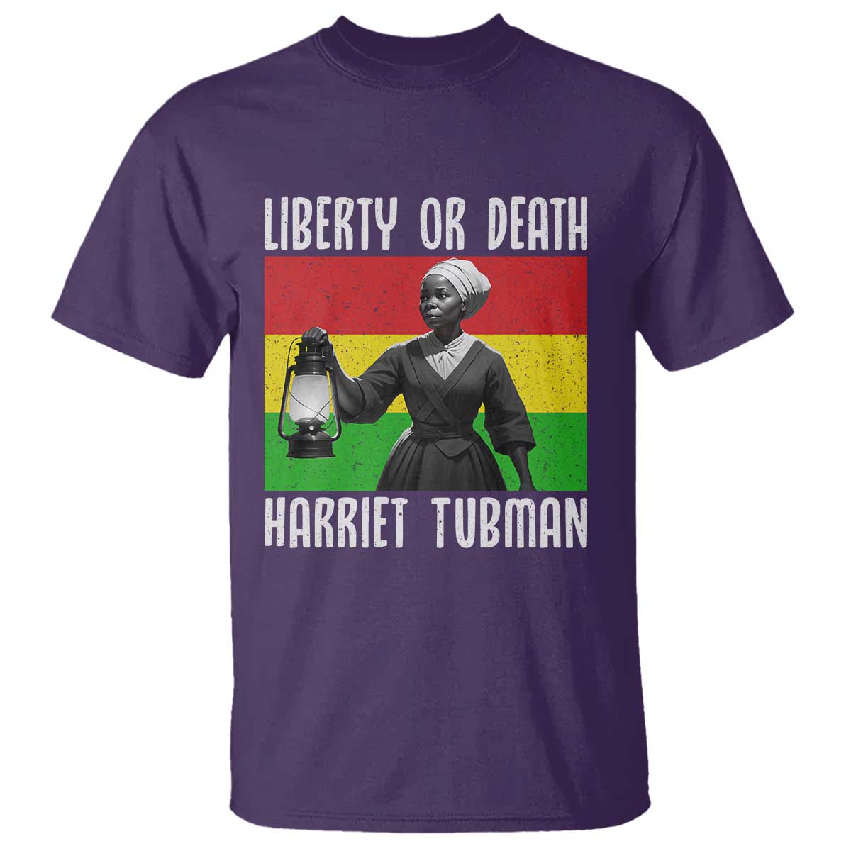 Harriet Tubman Women Leadership T Shirt Liberty Or Death - Wonder Print Shop