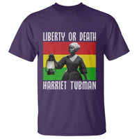 Harriet Tubman Women Leadership T Shirt Liberty Or Death - Wonder Print Shop