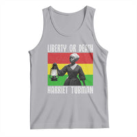 Harriet Tubman Women Leadership Tank Top Liberty Or Death - Wonder Print Shop