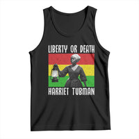 Harriet Tubman Women Leadership Tank Top Liberty Or Death - Wonder Print Shop