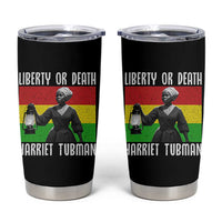 Harriet Tubman Women Leadership Tumbler Cup Liberty Or Death - Wonder Print Shop