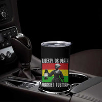 Harriet Tubman Women Leadership Tumbler Cup Liberty Or Death - Wonder Print Shop