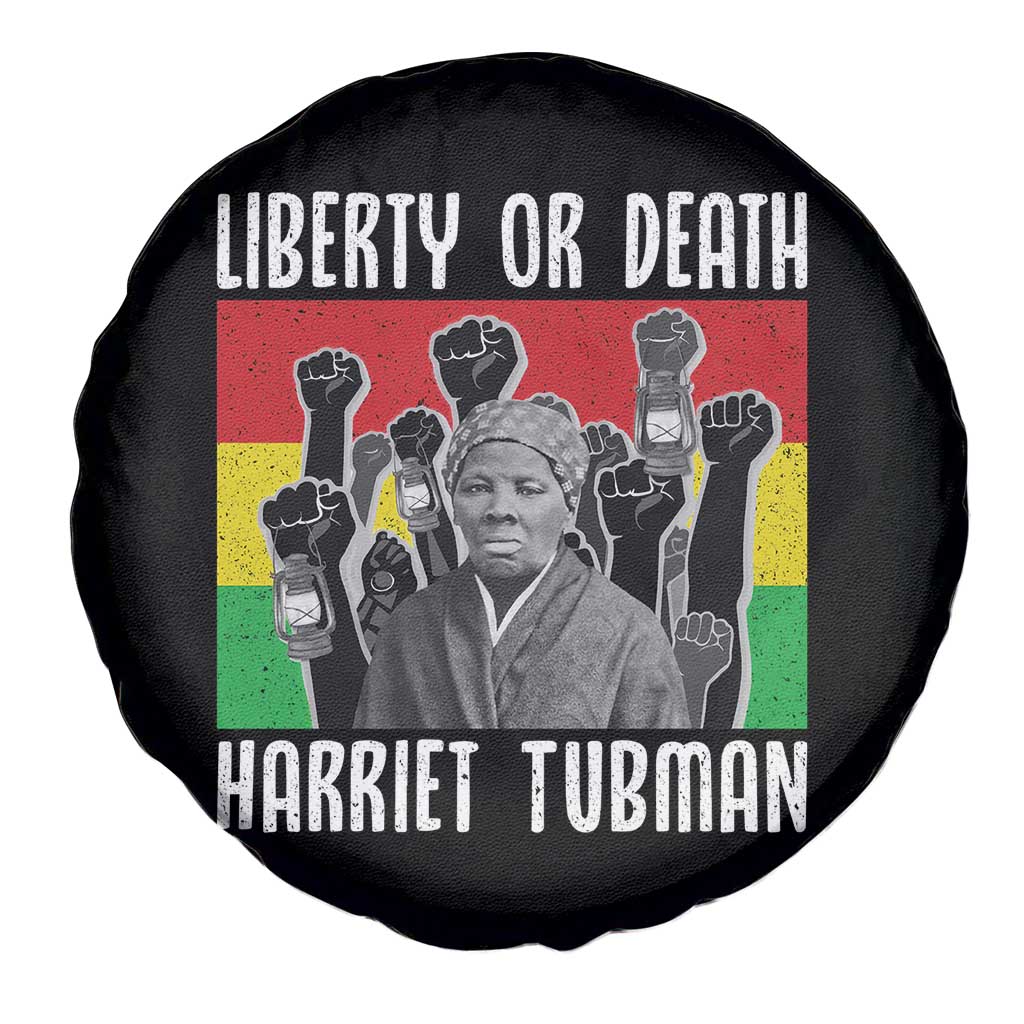 Harriet Tubman Spare Tire Cover Liberty Or Death Women Empowerment Quote - Wonder Print Shop