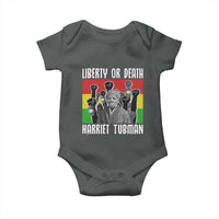 Harriet Tubman Baby Onesie Liberty Or Death Women Empowerment Quote - Wonder Print Shop