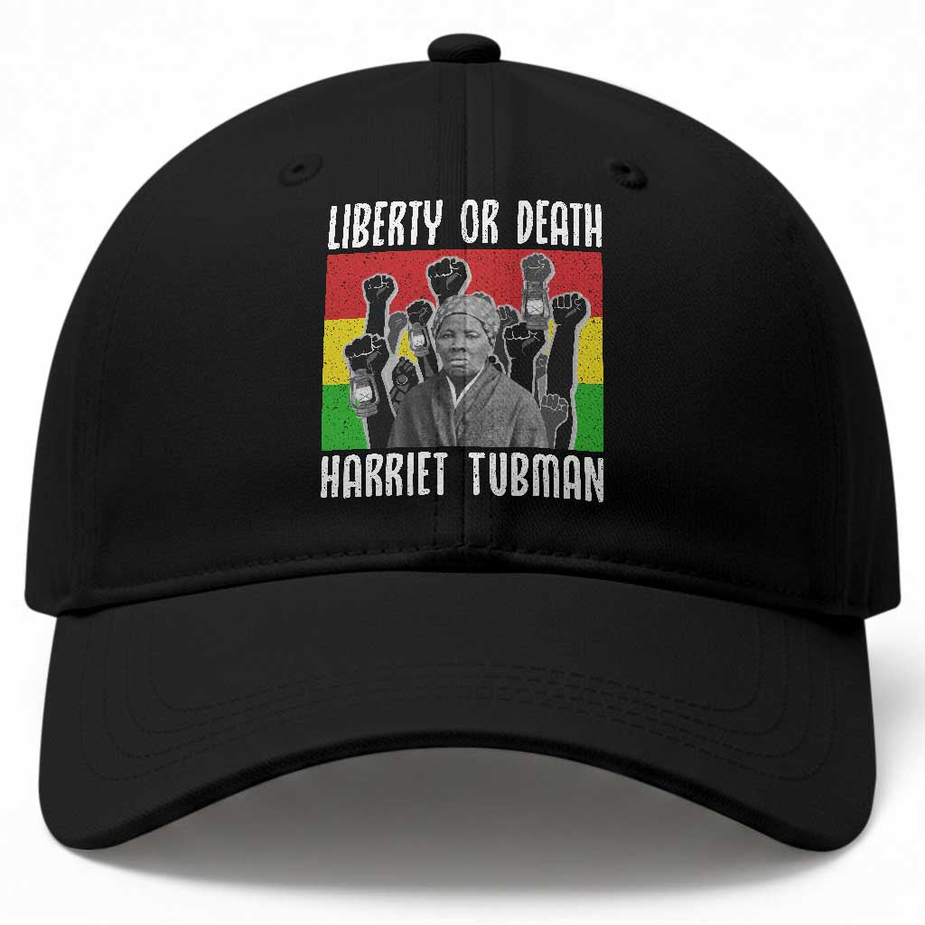 Harriet Tubman Baseball Cap Liberty Or Death Women Empowerment Quote