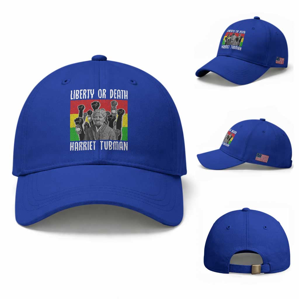 Harriet Tubman Baseball Cap Liberty Or Death Women Empowerment Quote