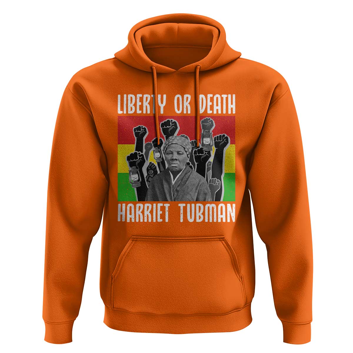 Harriet Tubman Hoodie Liberty Or Death Women Empowerment Quote - Wonder Print Shop