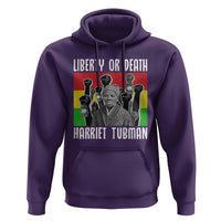 Harriet Tubman Hoodie Liberty Or Death Women Empowerment Quote - Wonder Print Shop