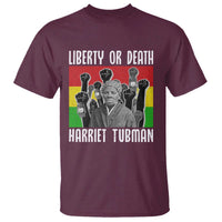Harriet Tubman T Shirt Liberty Or Death Women Empowerment Quote - Wonder Print Shop