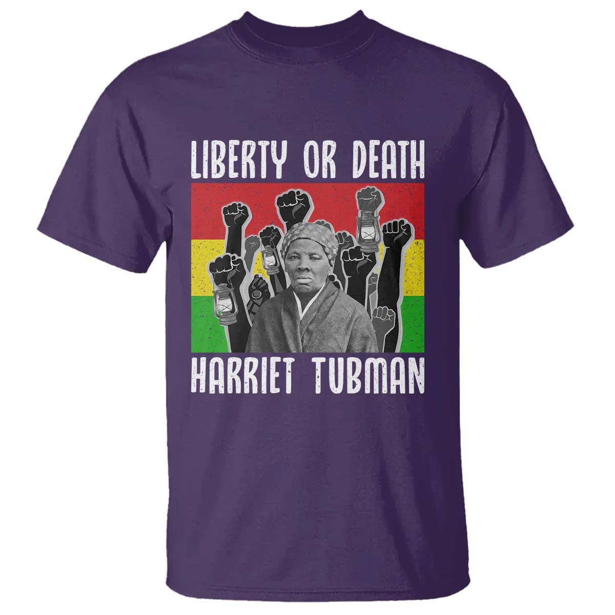 Harriet Tubman T Shirt Liberty Or Death Women Empowerment Quote - Wonder Print Shop