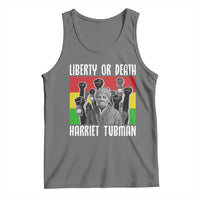 Harriet Tubman Tank Top Liberty Or Death Women Empowerment Quote - Wonder Print Shop