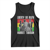Harriet Tubman Tank Top Liberty Or Death Women Empowerment Quote - Wonder Print Shop