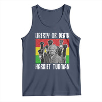 Harriet Tubman Tank Top Liberty Or Death Women Empowerment Quote - Wonder Print Shop