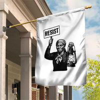 Harriet Tubman Says Resist Garden Flag Women Empowerment Quote - Wonder Print Shop