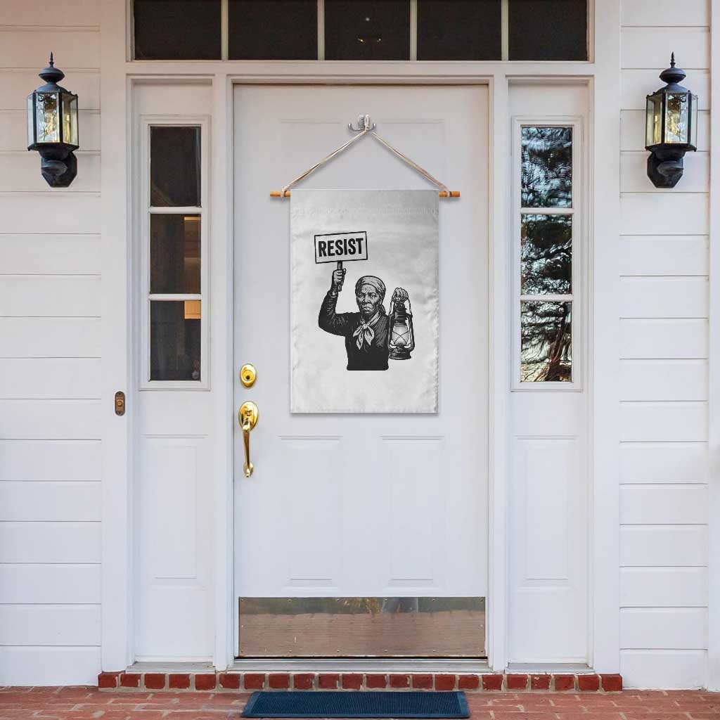 Harriet Tubman Says Resist Garden Flag Women Empowerment Quote - Wonder Print Shop