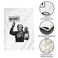Harriet Tubman Says Resist Garden Flag Women Empowerment Quote - Wonder Print Shop