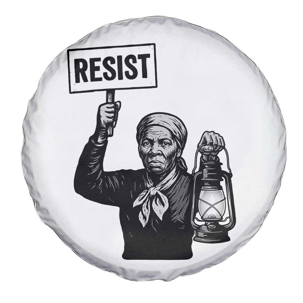 Harriet Tubman Says Resist Spare Tire Cover Women Empowerment Quote - Wonder Print Shop