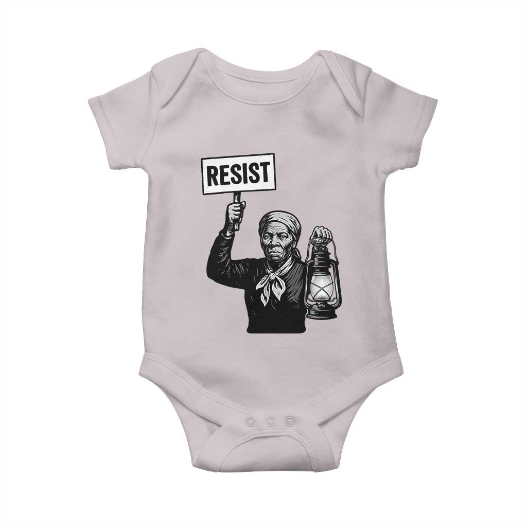 Harriet Tubman Says Resist Baby Onesie Women Empowerment Quote - Wonder Print Shop