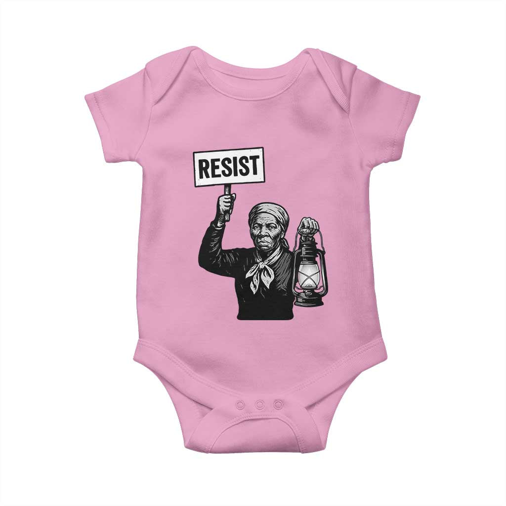 Harriet Tubman Says Resist Baby Onesie Women Empowerment Quote - Wonder Print Shop