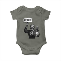 Harriet Tubman Says Resist Baby Onesie Women Empowerment Quote - Wonder Print Shop