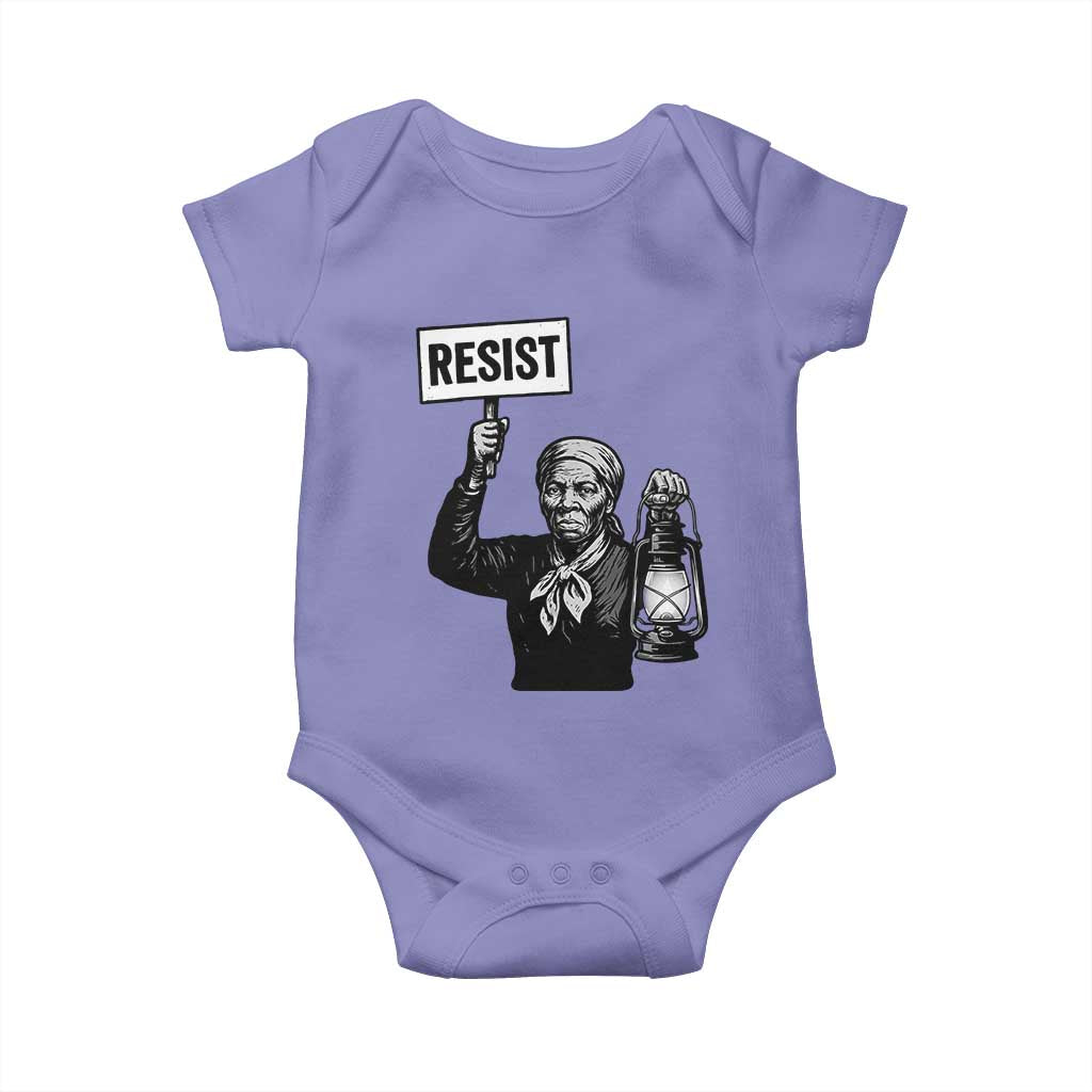 Harriet Tubman Says Resist Baby Onesie Women Empowerment Quote - Wonder Print Shop