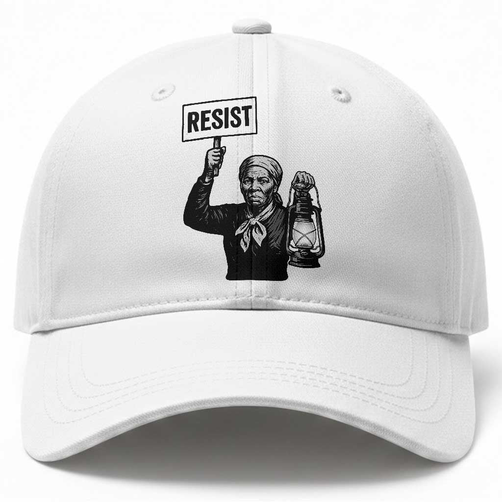 Harriet Tubman Says Resist Baseball Cap Women Empowerment Quote