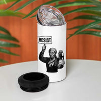 Harriet Tubman Says Resist 4 in 1 Can Cooler Tumbler Women Empowerment Quote - Wonder Print Shop