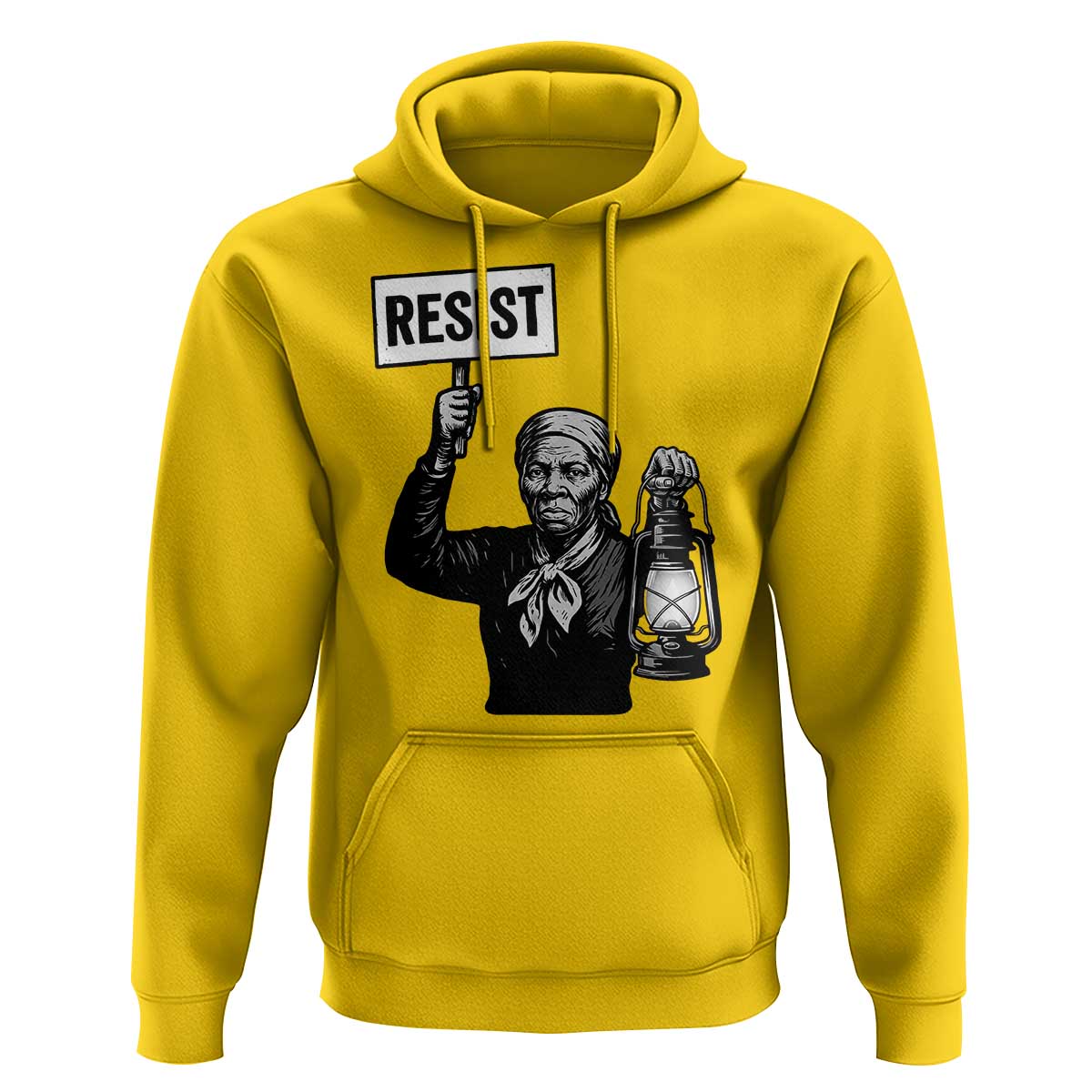 Harriet Tubman Says Resist Hoodie Women Empowerment Quote - Wonder Print Shop
