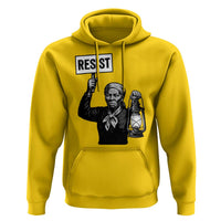 Harriet Tubman Says Resist Hoodie Women Empowerment Quote - Wonder Print Shop