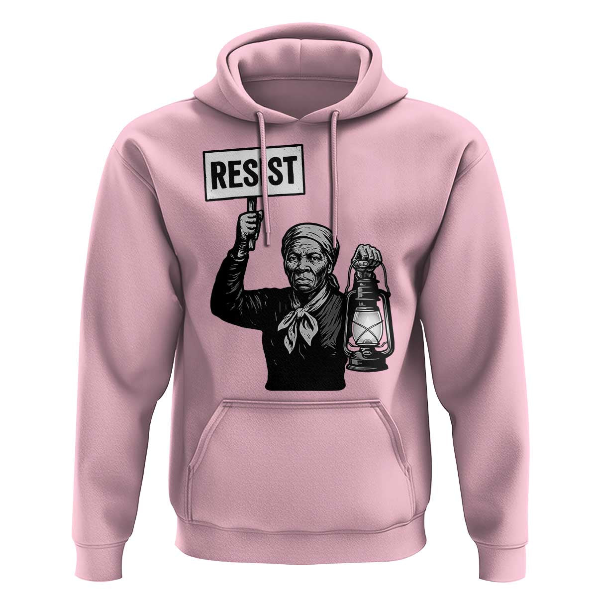 Harriet Tubman Says Resist Hoodie Women Empowerment Quote - Wonder Print Shop